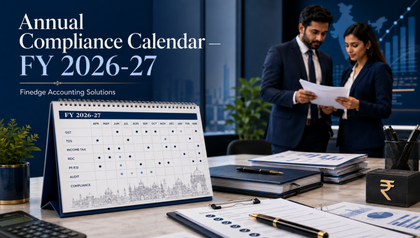 Annual Compliance Calendar — FY 2026-27 cover